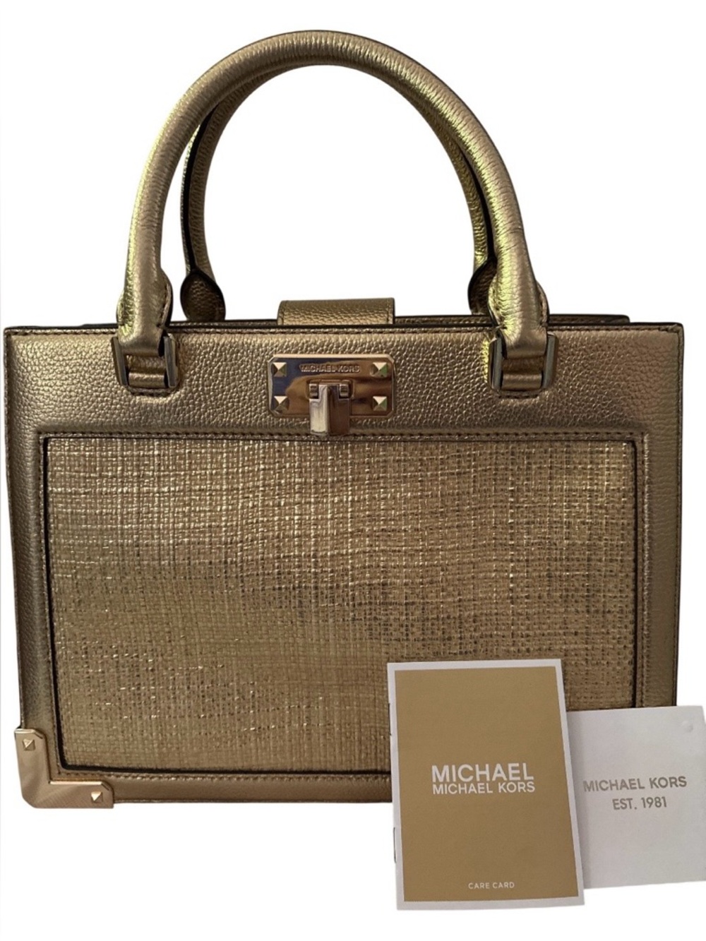 MICHAEL Michael Kors Gold Handbag